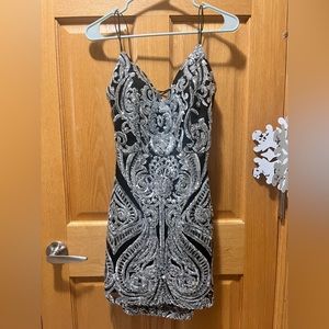 Size 7 Formal Mini Dress